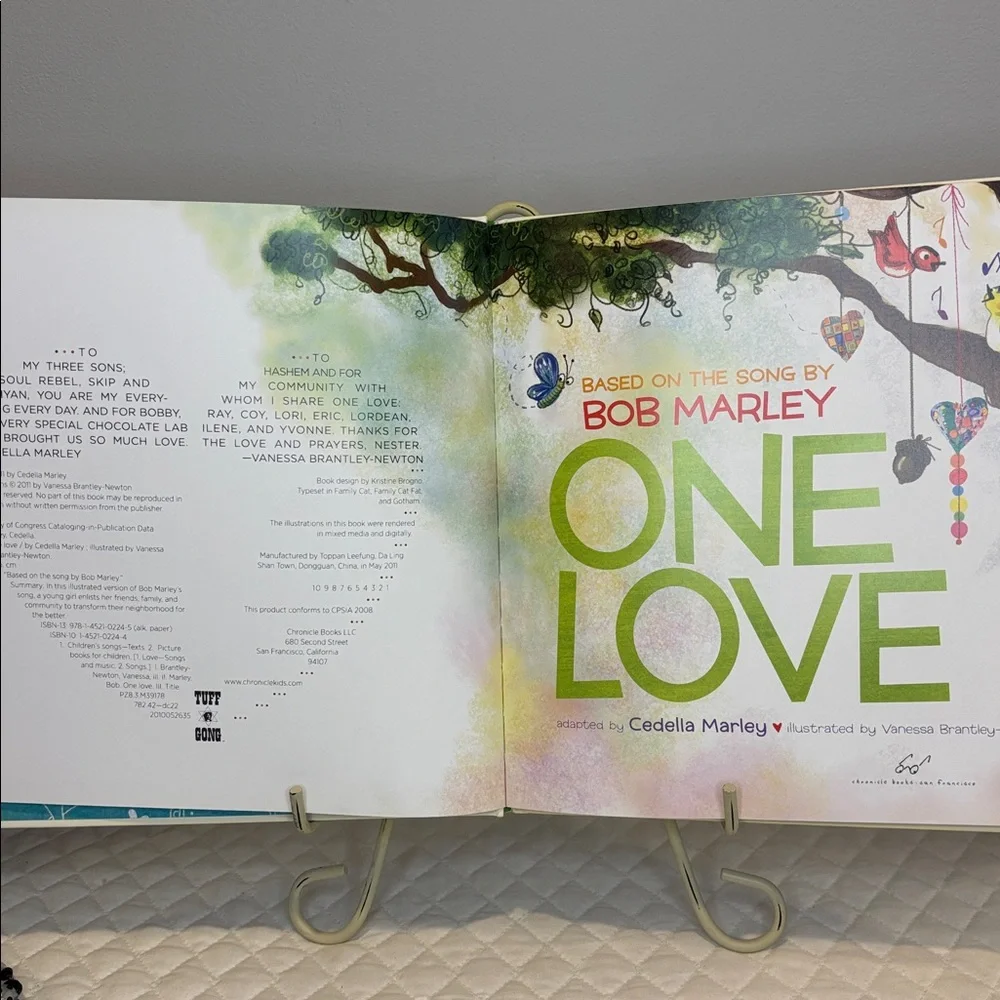 One Love Kids Book by Cedella Marley Hardcover